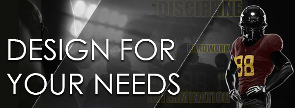 Dark Bubble Athletic Design layout