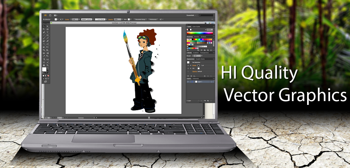 Dark Bubble Vector Banner